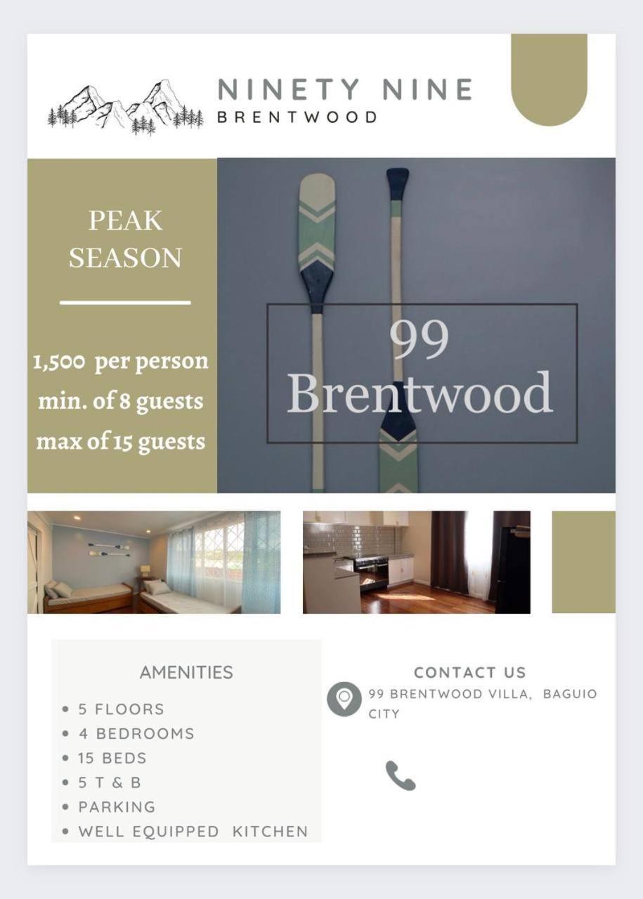 99 Brentwood Villa Baguio City Dış mekan fotoğraf